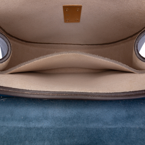 Pre-Loved Chloé Small Suede and Calfskin Drew Crossbody - Picture 5 of 12